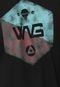 Camiseta WG Invaders Preta - Marca WG Surf