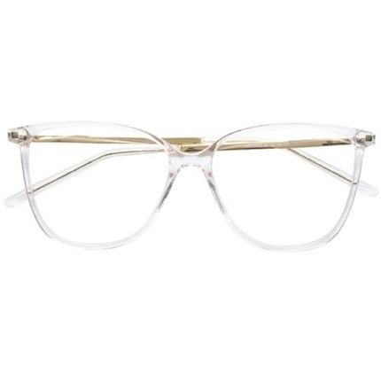 Armação Óculos de Grau  Quadrado Bariloche Transparente - Marca Palas Eyewear