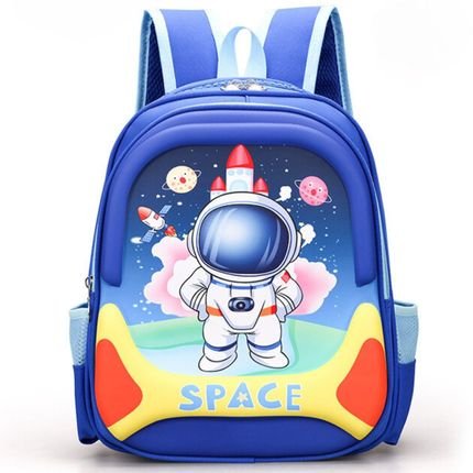 Mochila Infantil Escolar Feminina Masculina Bolsa Escolar Astronauta Star Shop Rosa - Marca STAR SHOP