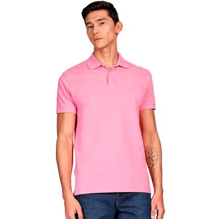 Camisa Polo Aramis Basic Piquet Ve25 Rosa Masculino - Marca Aramis