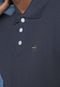 Camisa Polo Oakley Reta Patch 2 Azul-Marinho - Marca Oakley