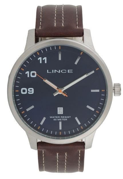 Relógio Lince MRCH031S D2NB Prata/Marrom - Marca Lince