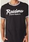 Camiseta Mitchell & Ness Estampada NFL Especial Oakland Raiders Preta - Marca Mitchell & Ness