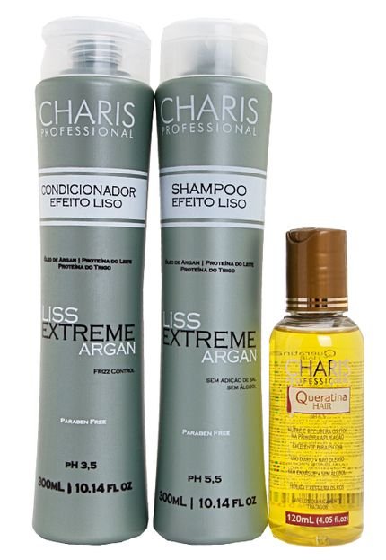 Kit Professional Extreme Liss - Marca Charis