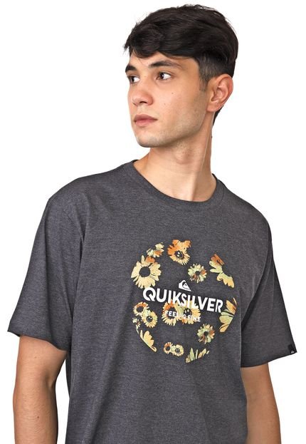 Camiseta Quiksilver Summers Ends Grafite - Marca Quiksilver