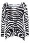Suéter Shoulder Print Zebra - Marca Shoulder