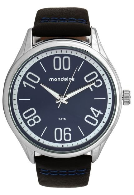 Relógio Mondaine  76621G0MVNH1 Prata/Azul - Marca Mondaine