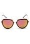 Óculos de Sol Rock Lily Redondo Marrom/Dourado - Marca Rock Lily