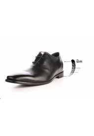 Zapato Hombre Lawrence Negro +7Cms Max Denegri