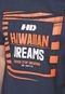 Camiseta HD Hawaiian Dreams Estampada Azul-Marinho - Marca HD Hawaiian Dreams