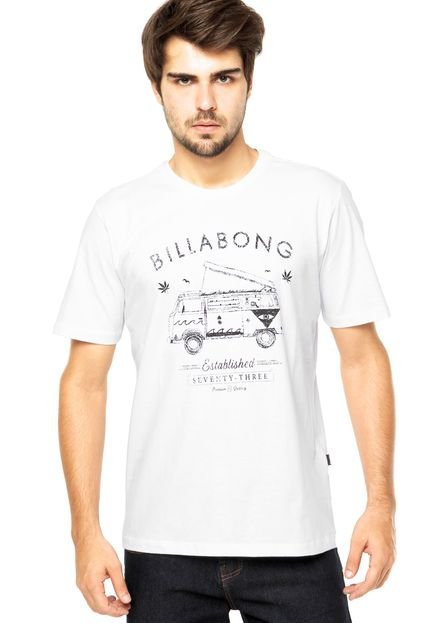 Camiseta Billabong Surf Van Branca - Marca Billabong