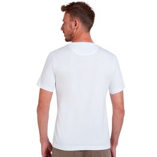 Camiseta Individual Pima Slim IN24C Branco Masculino