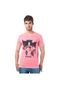 Camiseta Estampa Rosa - Marca Dopping