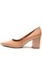 Scarpin Mixage Verniz Nude - Marca Mixage