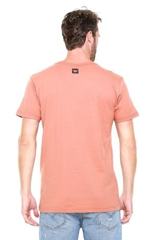 Camiseta Hang Loose Especial Pocket Coral