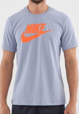 Camiseta Nike Sportswear Nsw Tee Icon Futu Azul