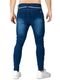 Calça Jeans Masculina Super Skinny Escuro Ref: 168 - Marca CAMISETERIA TATTOOS