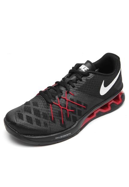 Tênis Nike Reax Lightspeed II Preto/Branco/Vermelho - Marca Nike