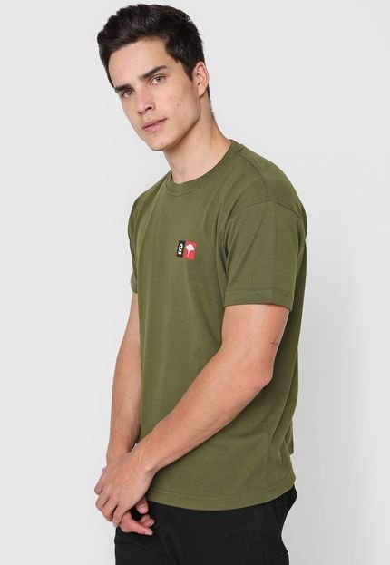 Camiseta Osklen Badges Verde - Marca Osklen
