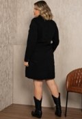 Vestido Com Bolsos Preto Quintess - Marca Quintess