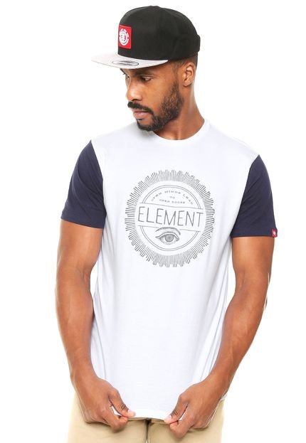 Camiseta Element Minds Eye Branca - Marca Element
