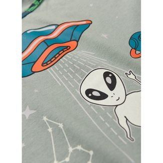Pijama Menino Curto Alien
