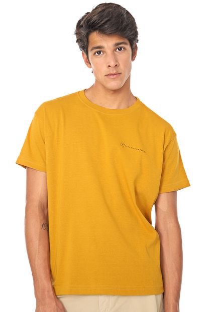 Camiseta Osklen Paddles Amarela - Marca Osklen