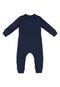 Macacão Básico Unissex para Bebê Up Baby Azul - Marca Up Baby