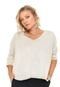 Blusa MNG Barcelona Tricot Luxito Off-white - Marca MNG Barcelona