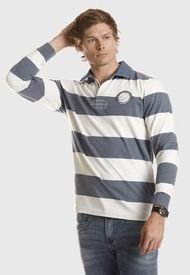 Polera Polo Rugby Gris Ferouch