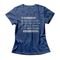 Camiseta Feminina Computer Ports - Azul Genuíno - Marca Studio Geek 