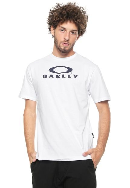 Camiseta Oakley Glitch Branded Branca - Marca Oakley