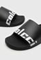 Chinelo Slide Colcci Logo Preto - Marca Colcci