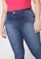 Calça Jeans Biotipo Plus Size Skinny Estonada Azul - Marca Biotipo