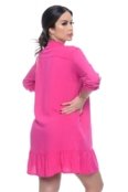 Vestido Chemise Com Botões M/L B’Bonnie Rebeca Pink - Marca BBonnie