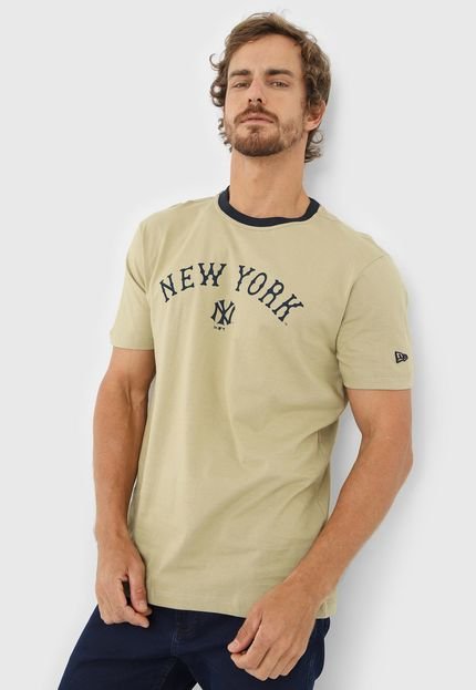 Camiseta New Era New York Yankees Verde Claro - Marca New Era