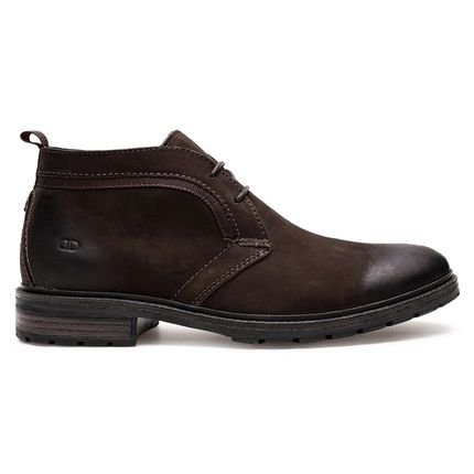 Bota Couro Democrata Masculina Garage Astro Cano Curto 301101 - Marca Democrata