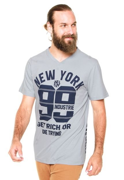 Camiseta Industrie Get Rich Cinza - Marca Industrie
