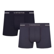 Kit 4 Cuecas Selene Boxer Sem Costura Masculina - Marca Selene