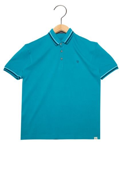 Camisa Polo VR KIDS Frisos Infantil Azul - Marca VRK KIDS