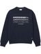 Moletom Lacoste Masculino Crewneck Loose Branded Azul Marinho - Marca Lacoste