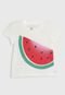 Camiseta GAP Frutas Off-White - Marca GAP