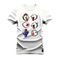 Camiseta Plus Size Algodão Premium Estampada Confortável Emojis Fantasma - Branco - Marca Nexstar