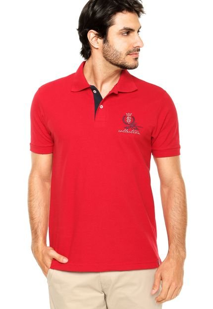 Camisa Polo SNK Logo Vermelha - Marca STN