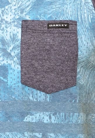 Regata Oakley Sublimated Mesh Azul/Preto
