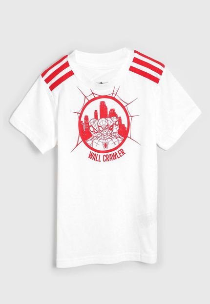 Camiseta adidas Performance Infantil Disney Branco/Vermelho - Marca adidas Performance