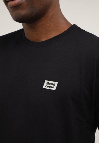 Camiseta Hang Loose Esp Side Preta