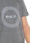 Camiseta RVCA Compass Cinza - Marca RVCA