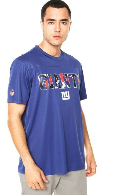Camiseta New Era Fractured New York Giants Azul - Marca New Era