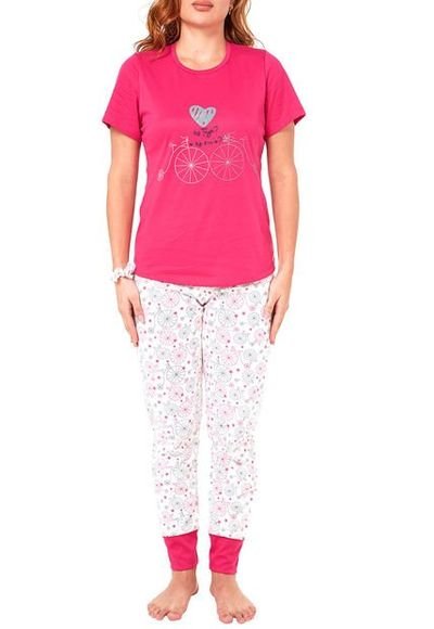 Pijama Mujer Hanna Rosa Fuerte Santana Compra Ahora Dafiti